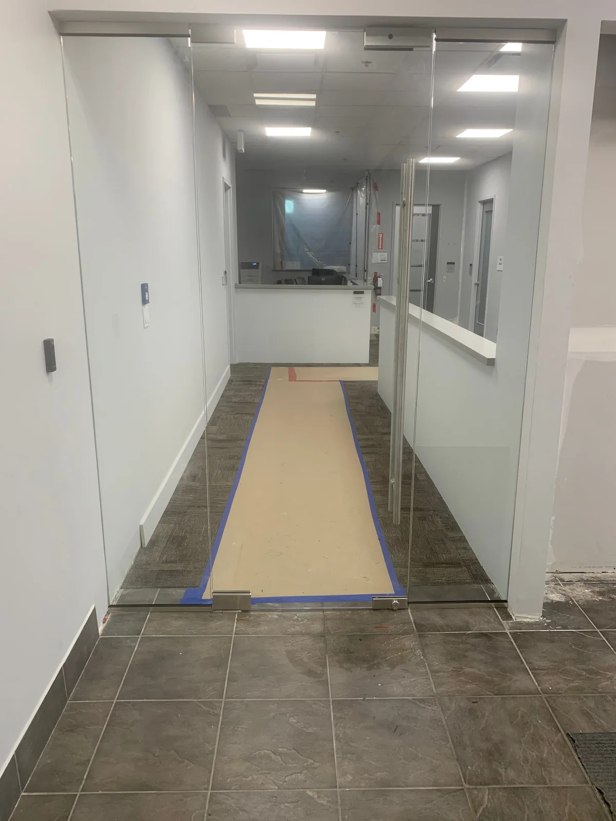 Commercial glass project